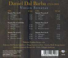 Daniel Pio Dal Barba (1715-1801): Violinsonaten Nr.1-6, 2 CDs