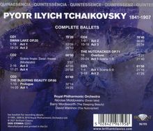 Peter Iljitsch Tschaikowsky (1840-1893): Sämtliche Ballette, 5 CDs