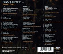 Sergei Rudnev (geb. 1955): Gitarrenwerke, 3 CDs