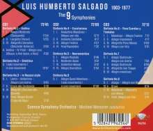 Luis Humberto Salgado (1903-1977): Symphonien Nr.1-9, 3 CDs