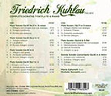 Friedrich Kuhlau (1786-1832): Sonaten für Flöte &amp; Klavier, CD