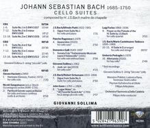 Johann Sebastian Bach (1685-1750): Cellosuiten BWV 1007-1012, 3 CDs