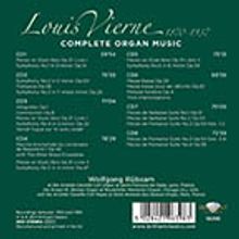 Louis Vierne (1870-1937): Sämtliche Orgelwerke, 8 CDs
