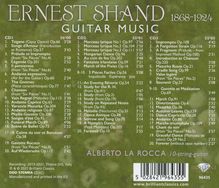 Ernest Shand (1868-1924): Gitarrenwerke, 3 CDs