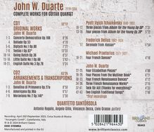 John Duarte (1919-2004): Sämtliche Werke für Gitarrenquartett, 2 CDs