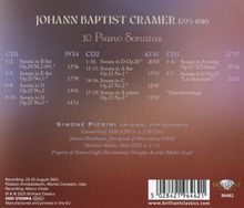 Johann Baptist Cramer (1771-1858): Klaviersonaten, 3 CDs