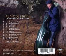 Alfredo Piatti (1822-1901): Capricci op.25 Nr.1-12 für Cello solo, CD