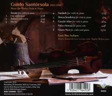Guido Santorsola (1904-1994): Violinsonate, CD