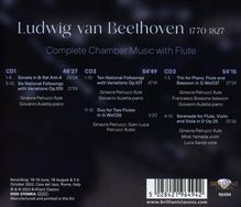 Ludwig van Beethoven (1770-1827): Kammermusik mit Flöte, 3 CDs