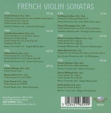 French Violin Sonatas, 7 CDs