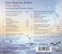 Jean-Baptiste Robin (geb. 1976): Orchestwerke &amp; Kammermusik, CD