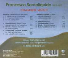 Francesco Santoliquido (1883-1971): Kammermusik, CD