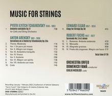 Orchestra Orfeo - Music for Strings, CD