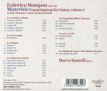 Federico Mompou (1893-1987): Transkriptionen für Gitarre Vol.1, CD