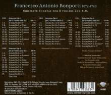 Francesco Bonporti (1672-1749): Sonaten für 2 Violinen &amp; Bc op.1 Nr.1-10,op.2 Nr.1-10,op.4 Nr.1-10,op.6 Nr.1-10, 4 CDs