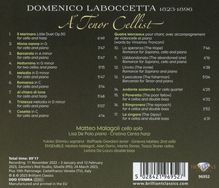 Domenico Laboccetta (1823-1896): Kammermusik mit Cello &amp; Lieder - "A Tenor Cellist", CD