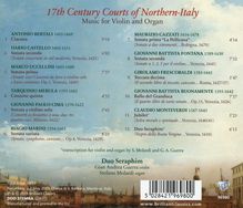 Musik für Violine &amp; Orgel "17th Century Courts of Northern-Italy", CD