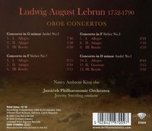 Ludwig August Lebrun (1752-1791): Oboenkonzerte Nr.1-3,7, CD