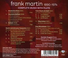 Frank Martin (1890-1974): Kammermusik mit Flöte, CD
