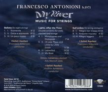 Francesco Antonioni (geb. 1971): Orchesterwerke - "My River", CD