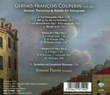 Gervais-Francois Couperin (1759-1826): Sonaten, Variationen &amp; Rondo für Klavier, CD