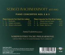 Sergej Rachmaninoff (1873-1943): Klavierkonzerte Nr.2 &amp; 3, CD