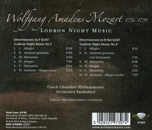 Wolfgang Amadeus Mozart (1756-1791): Divertimenti KV 247 &amp; 287, CD