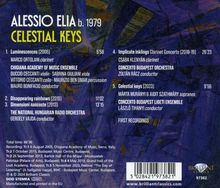 Alessio Elia (geb. 1979): Orchesterwerke "Celestial Keys", CD