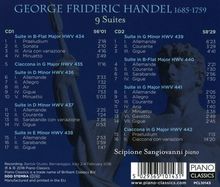 Georg Friedrich Händel (1685-1759): Klaviersuiten HWV 434-442, CD