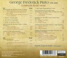 George Frederick Pinto (1785-1806): Sämtliche Klavierwerke, 2 CDs