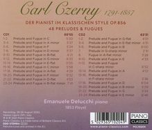 Carl Czerny (1791-1857): Präludien &amp; Fugen op.856 Nr.1-48 "Der Pianist im Klassischen Style", CD