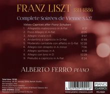 Franz Liszt (1811-1886): Klavierwerke - "Soirees de Vienne", CD