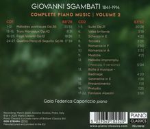Giovanni Sgambati (1841-1914): Sämtliche Klavierwerke Vol.2, 2 CDs