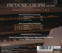 Frederic Chopin (1810-1849): Klavierkonzerte Nr.1 &amp; 2, CD