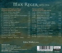 Max Reger (1873-1916): Bach-Variationen op.81 für Klavier, CD