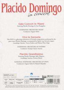 Plaqcido Domingo: In Concert, 3 DVDs