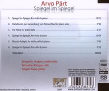 Arvo Pärt (geb. 1935): Spiegel im Spiegel, Super Audio CD