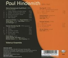 Paul Hindemith (1895-1963): Kleine Kammermusik op.24 Nr.2 für Bläserquintett, CD