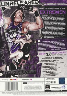 ECW Unreleased Vol. 2, 3 DVDs