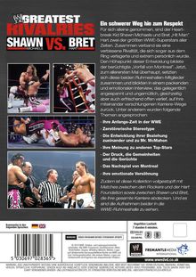 Greatest Rivalries - Shawn Michaels vs. Bret Hart, 3 DVDs