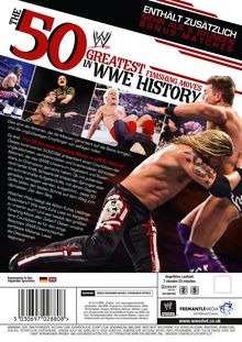 50 Greatest Finishing Moves in WWE History, 3 DVDs