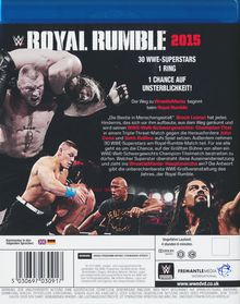 Royal Rumble 2015 (Blu-ray), Blu-ray Disc