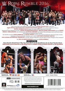 Royal Rumble 2016, DVD