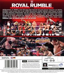 Royal Rumble 2018 (Blu-ray), Blu-ray Disc