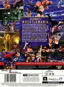 Wrestlemania 34, 3 DVDs