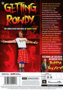 Getting Rowdy - The Unreleased Matches Of Roddy Piper, 2 DVDs