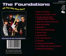 The Foundations: All The Hits Plus More, CD