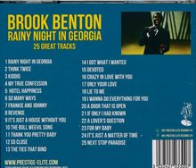Brook Benton: Rainy Night in Georgia (25 Great Tracks), CD