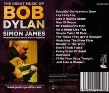 Simon James: The Great Music Of Bob Dylan, CD