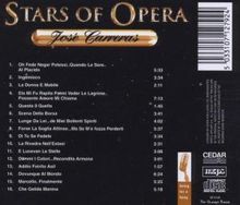 Jose Carreras - Stars of Opera, CD
